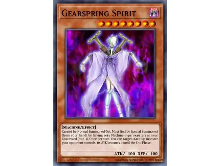 Gearspring Spirit (Duel Terminal Normal Parallel Rare)
