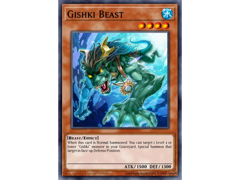 Gishki Beast (Duel Terminal Normal Parallel Rare)