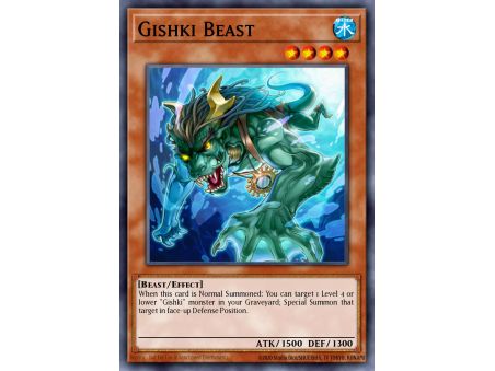 Gishki Beast (Duel Terminal Normal Parallel Rare)