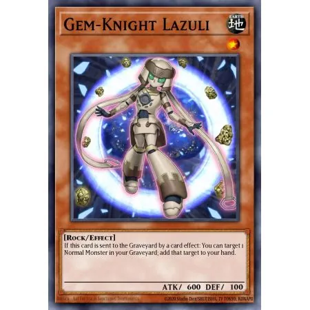 Gem-Knight Lazuli (Duel Terminal Normal Parallel Rare)