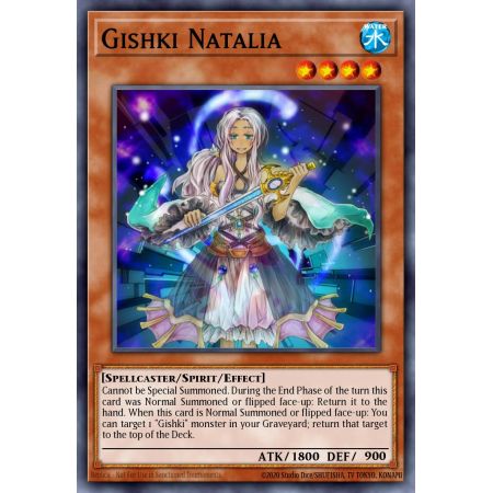 Gishki Natalia (Duel Terminal Rare Parallel Rare)