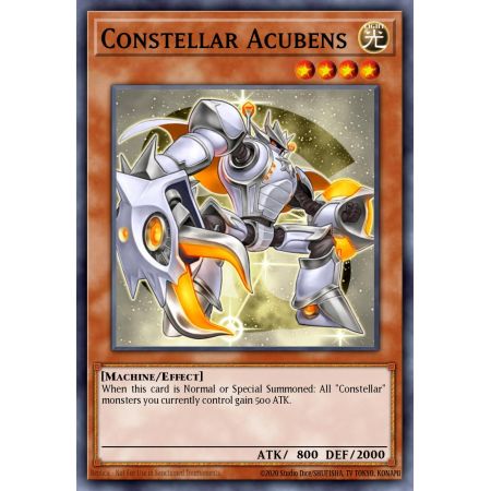 Constellar Acubens (Duel Terminal Normal Parallel Rare)
