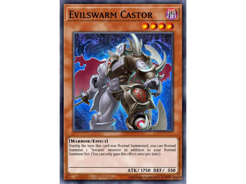 Evilswarm Castor (Duel Terminal Rare Parallel Rare)