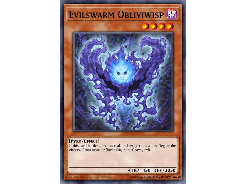 Evilswarm Obliviwisp (Duel Terminal Normal Parallel Rare)