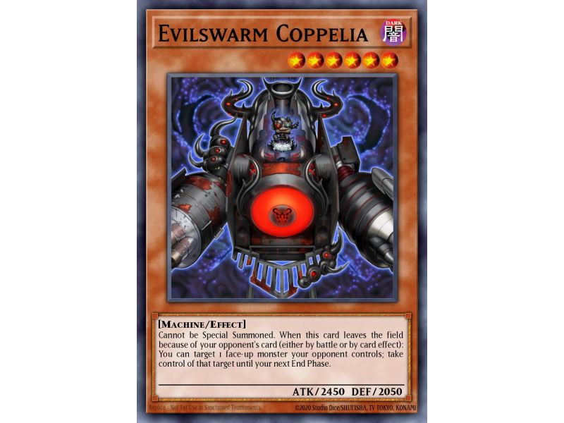Evilswarm Coppelia (Duel Terminal Rare Parallel Rare)