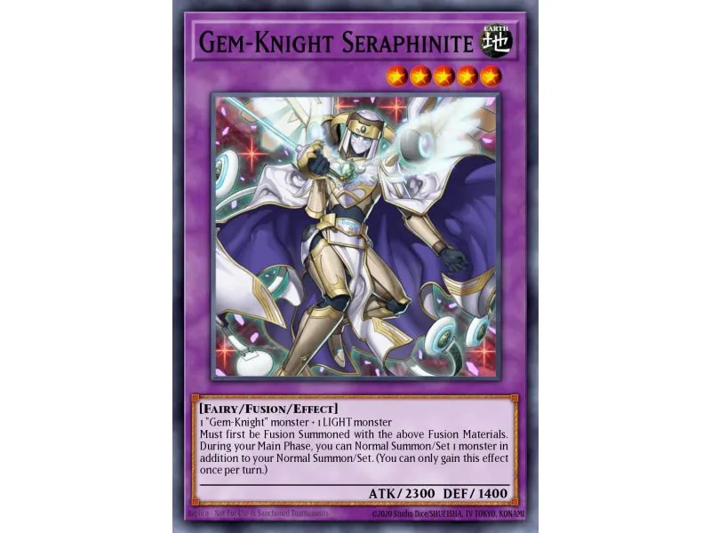 Gem-Knight Seraphinite (Duel Terminal Rare Parallel Rare)