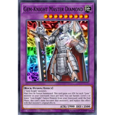 Gem-Knight Master Diamond (Duel Terminal Ultra Parallel Rare)