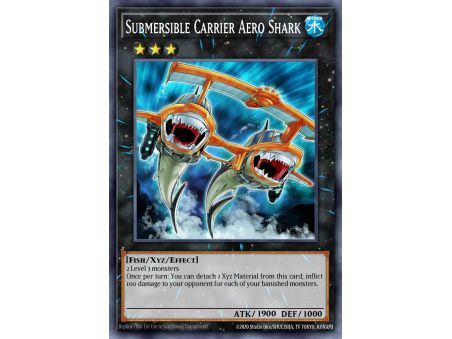 Submersible Carrier Aero Shark (Duel Terminal Normal Parallel Rare)