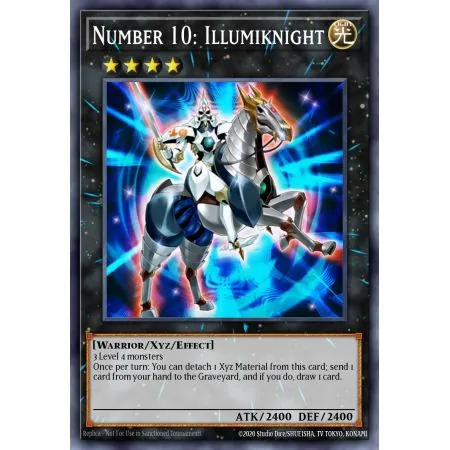 Number 10: Illumiknight (Duel Terminal Normal Parallel Rare)