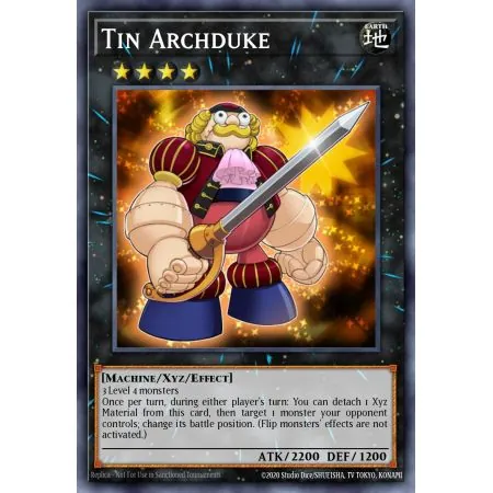 Tin Archduke (Duel Terminal Super Parallel Rare)
