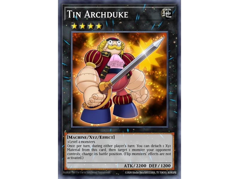 Tin Archduke (Duel Terminal Super Parallel Rare)