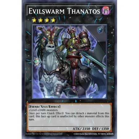 Evilswarm Thanatos (Duel Terminal Super Parallel Rare)