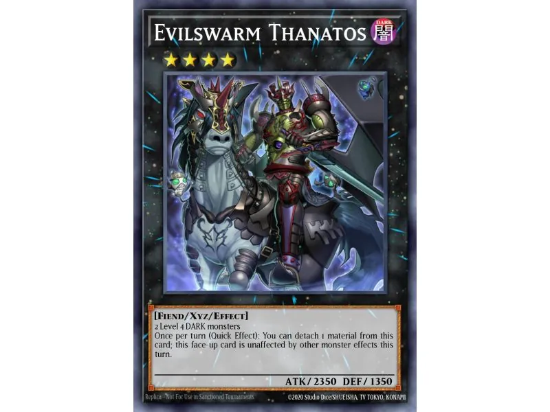 Evilswarm Thanatos (Duel Terminal Super Parallel Rare)