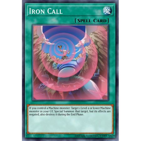 Iron Call (Duel Terminal Normal Parallel Rare)