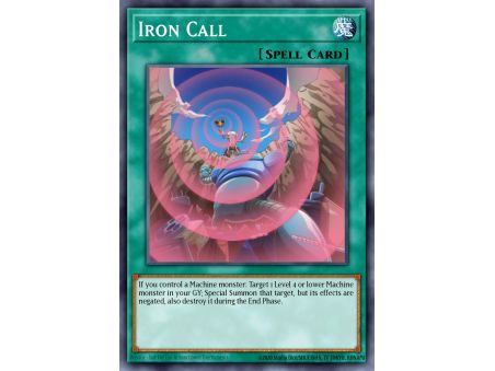 Iron Call (Duel Terminal Normal Parallel Rare)