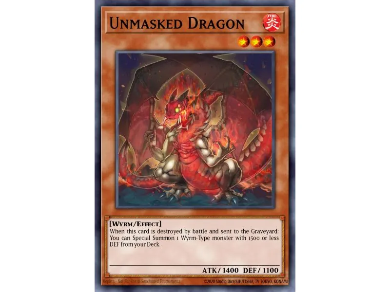 Unmasked Dragon (Common)