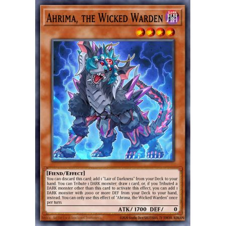 Ahrima, the Wicked Warden (Common)