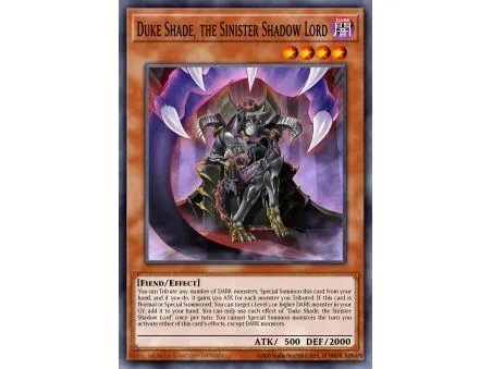 Duke Shade, the Sinister Shadow Lord (Common)