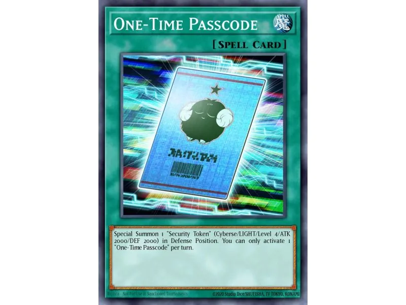 One-Time Passcode (Common)