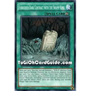 Forbidden Dark Contract with the Swamp King (Common)