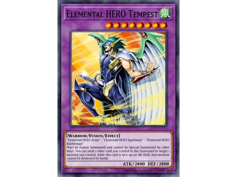 Elemental HERO Tempest (Ultimate Rare)