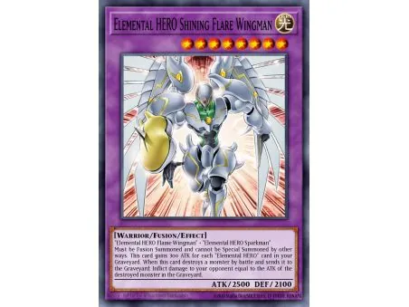 Elemental HERO Shining Flare Wingman (Ultimate Rare)