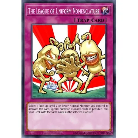 The League of Uniform Nomenclature (Common)