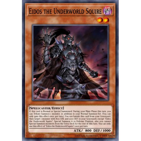 Eidos the Underworld Squire (Super Rare)