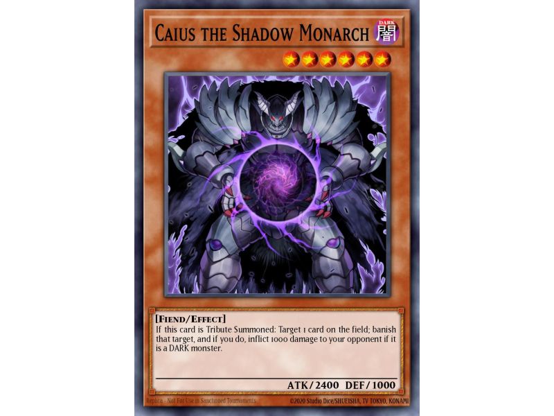 Caius the Shadow Monarch (Common)