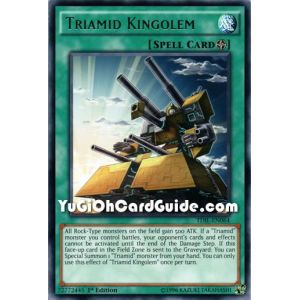 Triamid Kingolem (Rare)