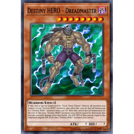 Destiny HERO - Dreadmaster (Ultimate Rare)