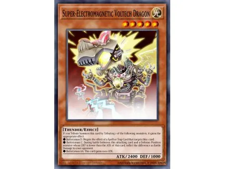 Super-Electromagnetic Voltech Dragon (Super Rare)