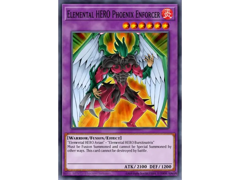 Elemental HERO Phoenix Enforcer (Ultimate Rare)