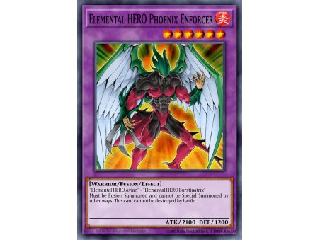 Elemental HERO Phoenix Enforcer (Ultimate Rare)