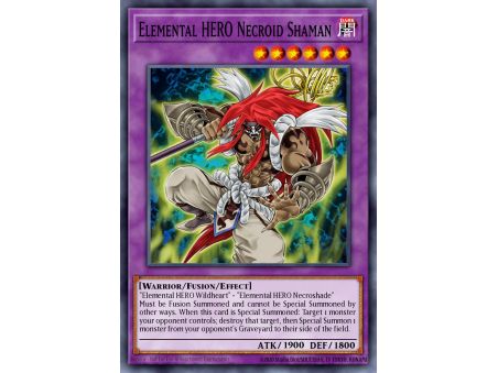 Elemental HERO Necroid Shaman (Common)
