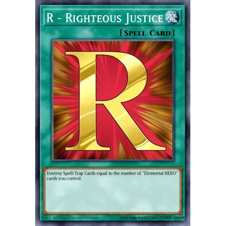 R - Righteous Justice (Common)