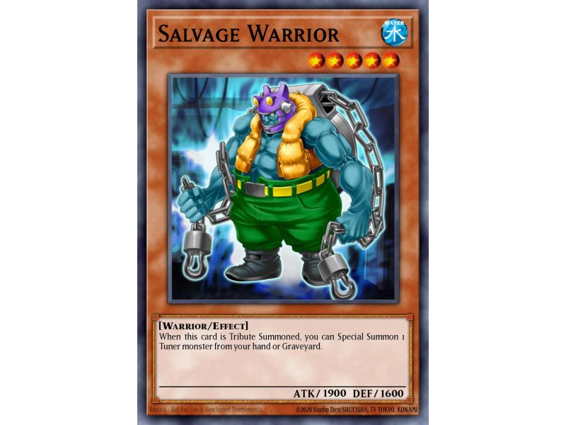 Salvage Warrior (Rare)