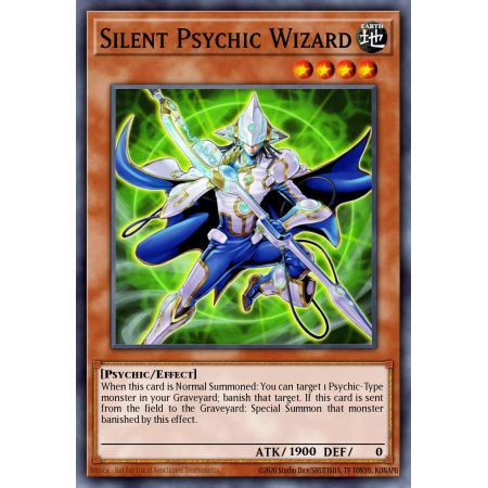 Silent Psychic Wizard (Super Rare)