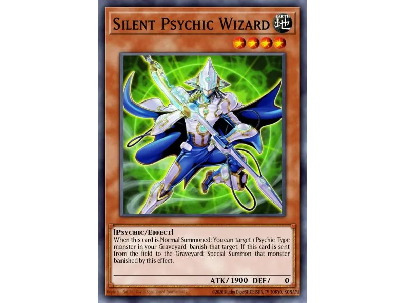 Silent Psychic Wizard (Super Rare)
