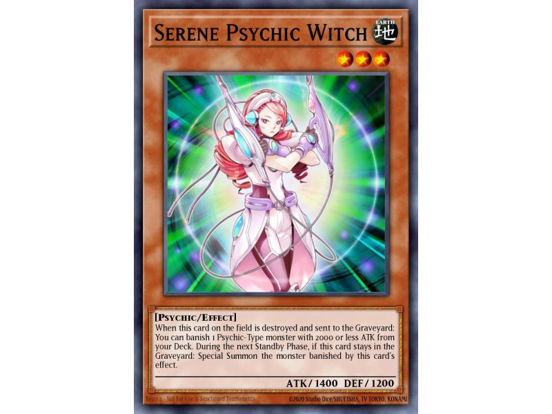 Serene Psychic Witch (Common)
