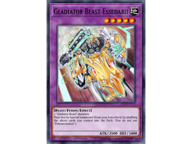 Gladiator Beast Essedarii (Ultimate Rare)