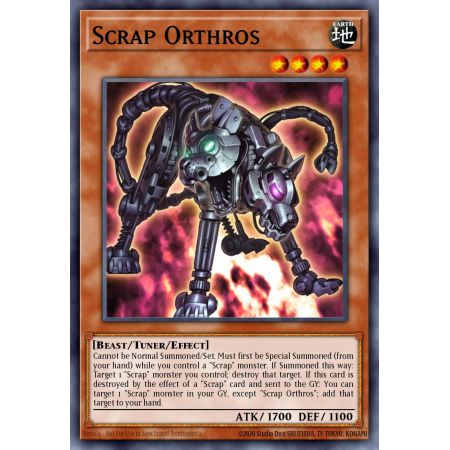 Scrap Orthros (Secret Rare)