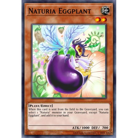 Naturia Eggplant (Super Rare)