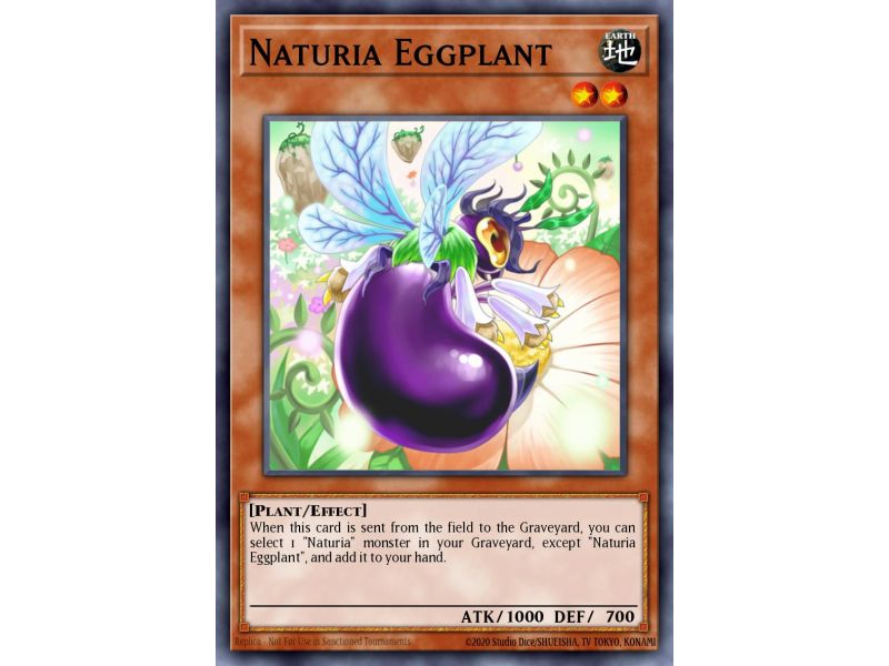 Naturia Eggplant (Super Rare)
