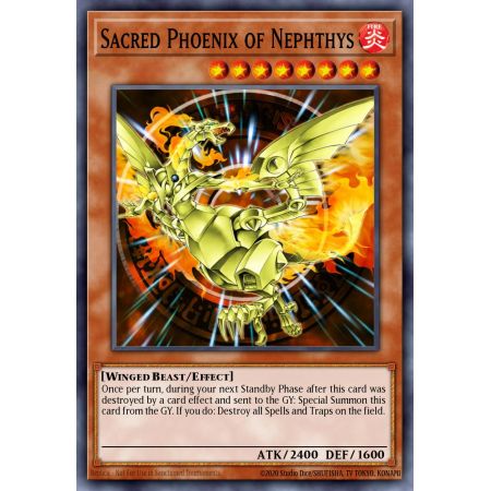 Sacred Phoenix of Nephthys (Ultimate Rare)