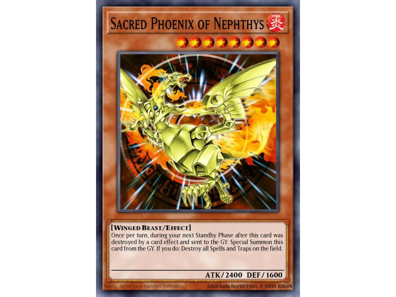 Sacred Phoenix of Nephthys (Ultimate Rare)