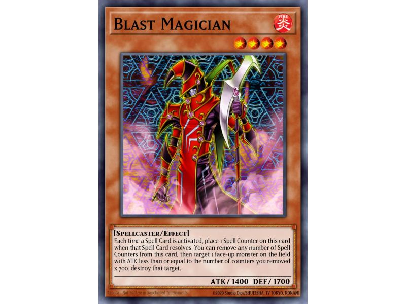 Blast Magician (Super Rare)