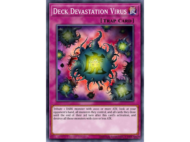 Deck Devastation Virus (Super Rare)