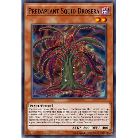 Predaplant Squid Drosera (Super Rare)