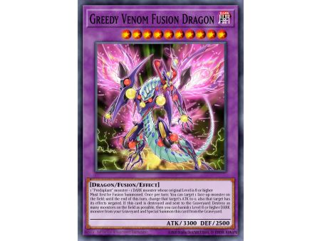 Greedy Venom Fusion Dragon (Secret Rare)